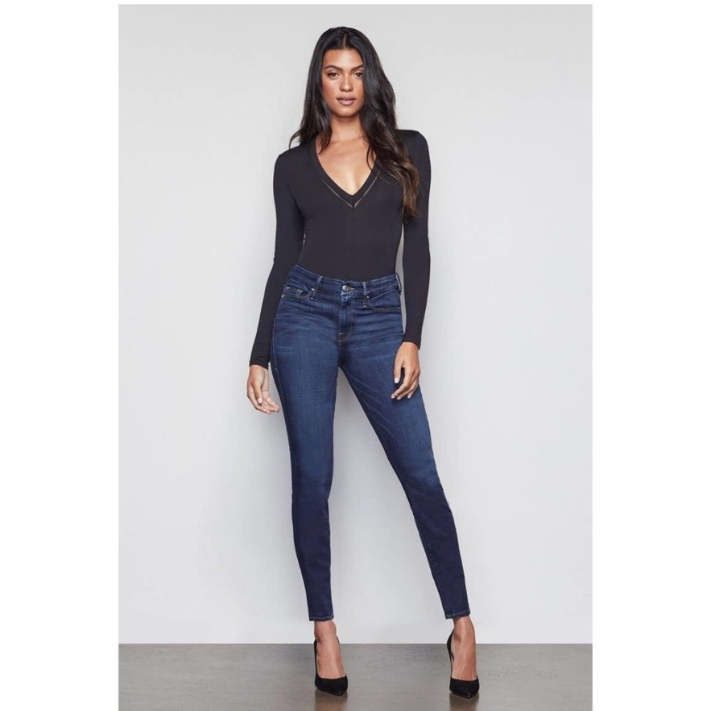 Good American good legs skinny jeans